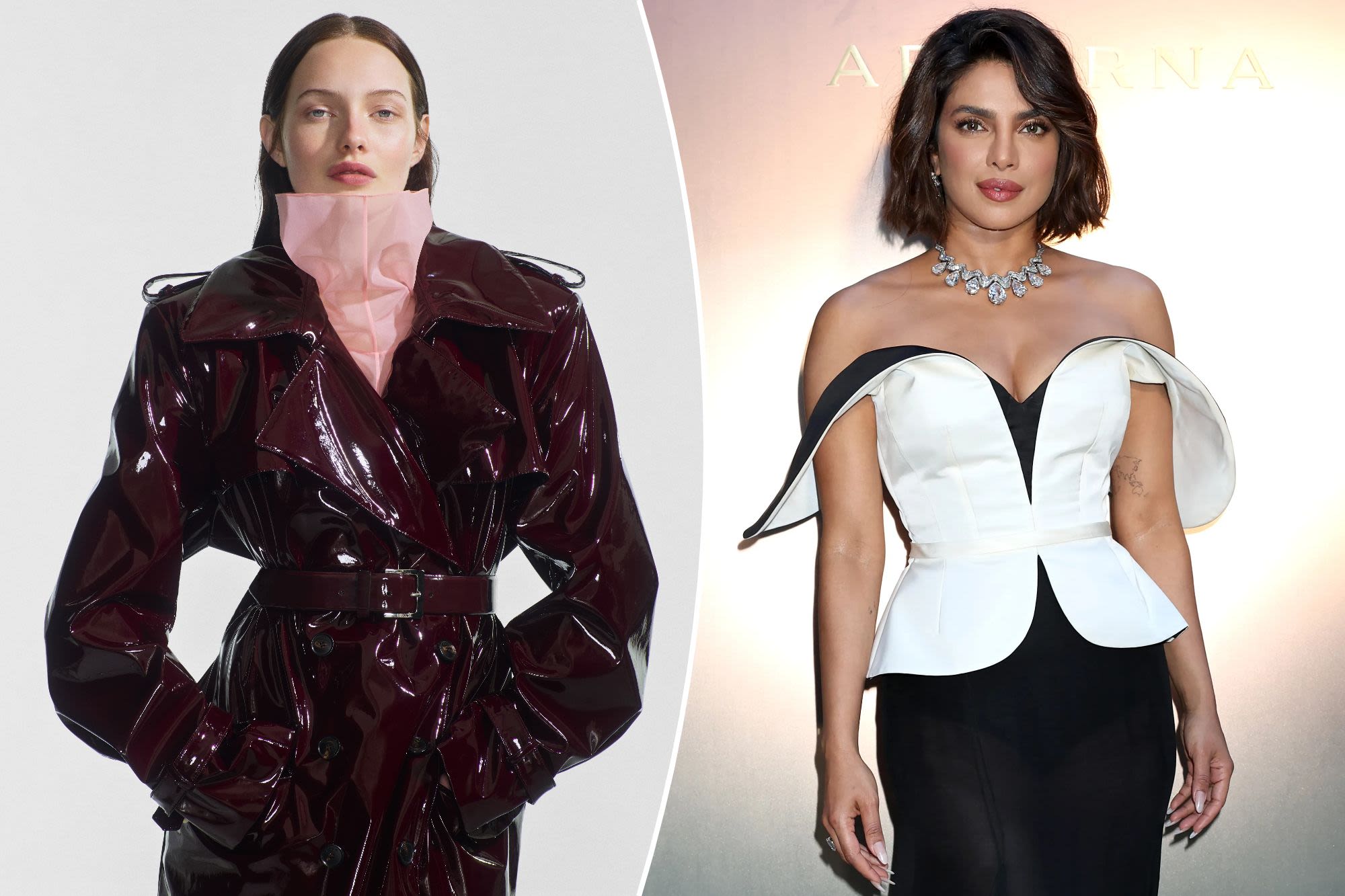 What is Del Core? The luxury label taking over red carpets — from Priyanka Chopra to Demi Moore