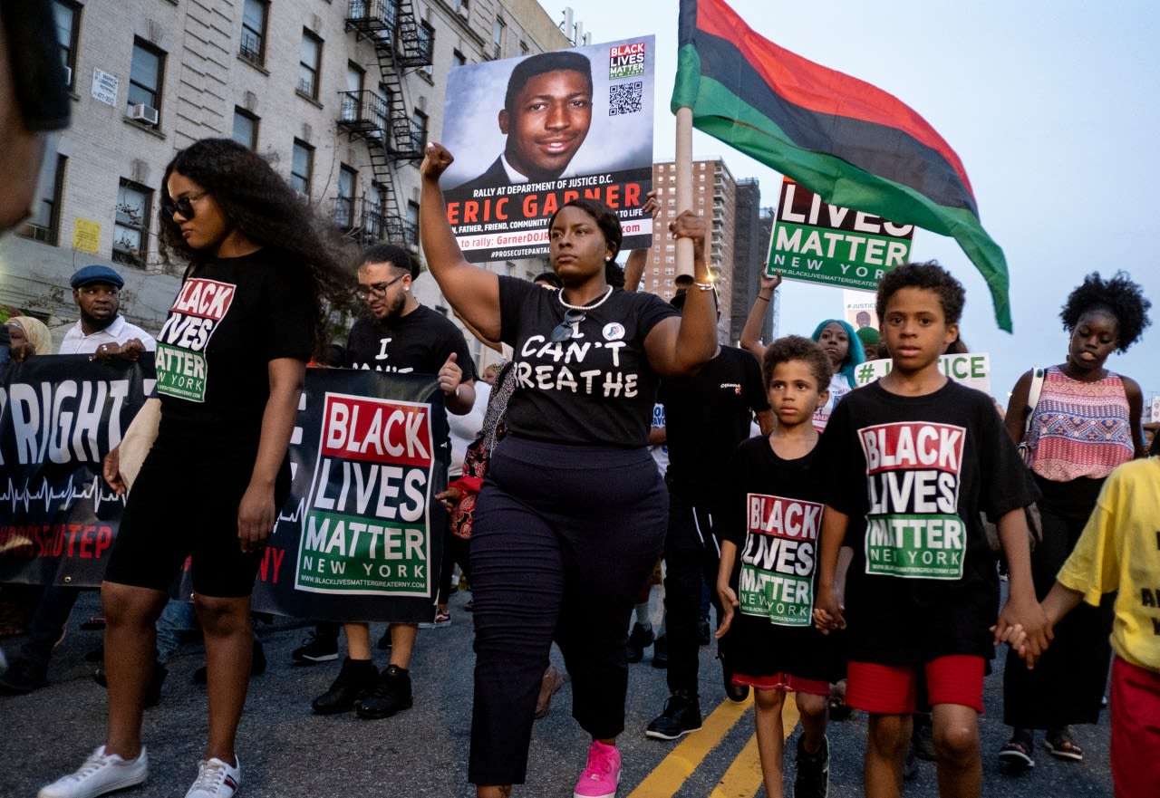 ‘I can’t breathe’: Eric Garner remembered on the 10th anniversary of his chokehold death