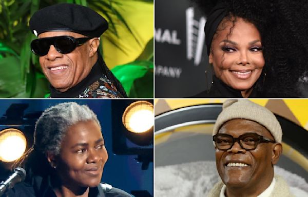 Janet Jackson reveals that Stevie Wonder, Tracy Chapman and Samuel L. Jackson are related to her