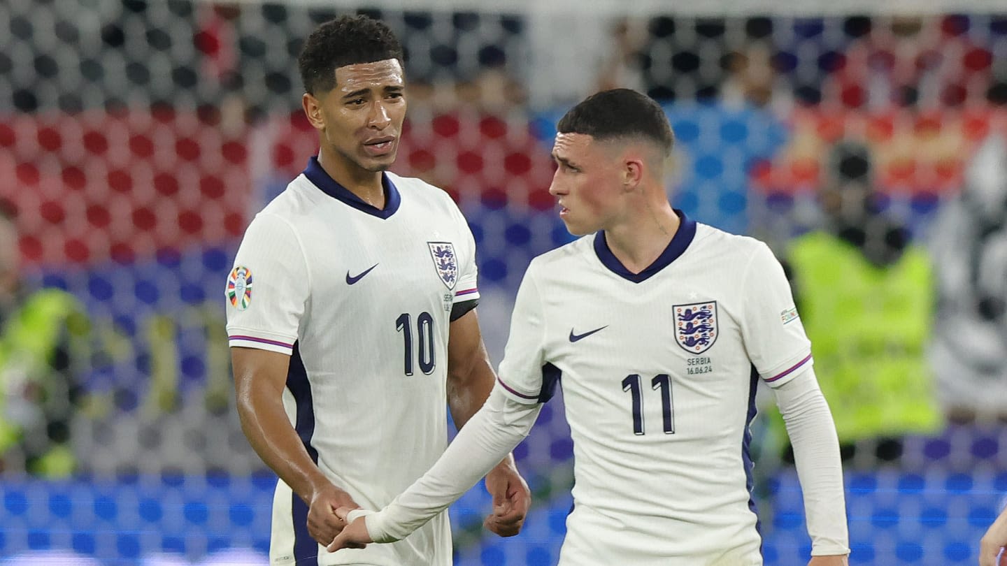 Phil Foden reacts to claims he can't play in same England team as Jude Bellingham