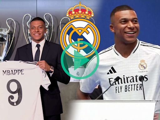 Kylian Mbappé au Real Madrid : les images fortes de sa présentation à son nouveau club