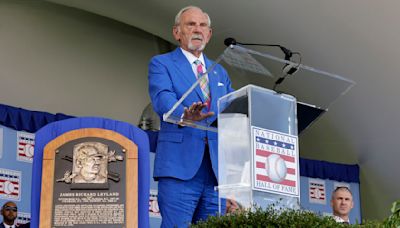 Jim Leyland remembers Detroit in Hall of Fame induction