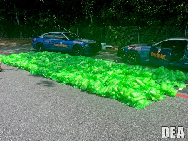 Agents seize nearly 3,000 pounds of meth hidden in celery at Georgia farmers market