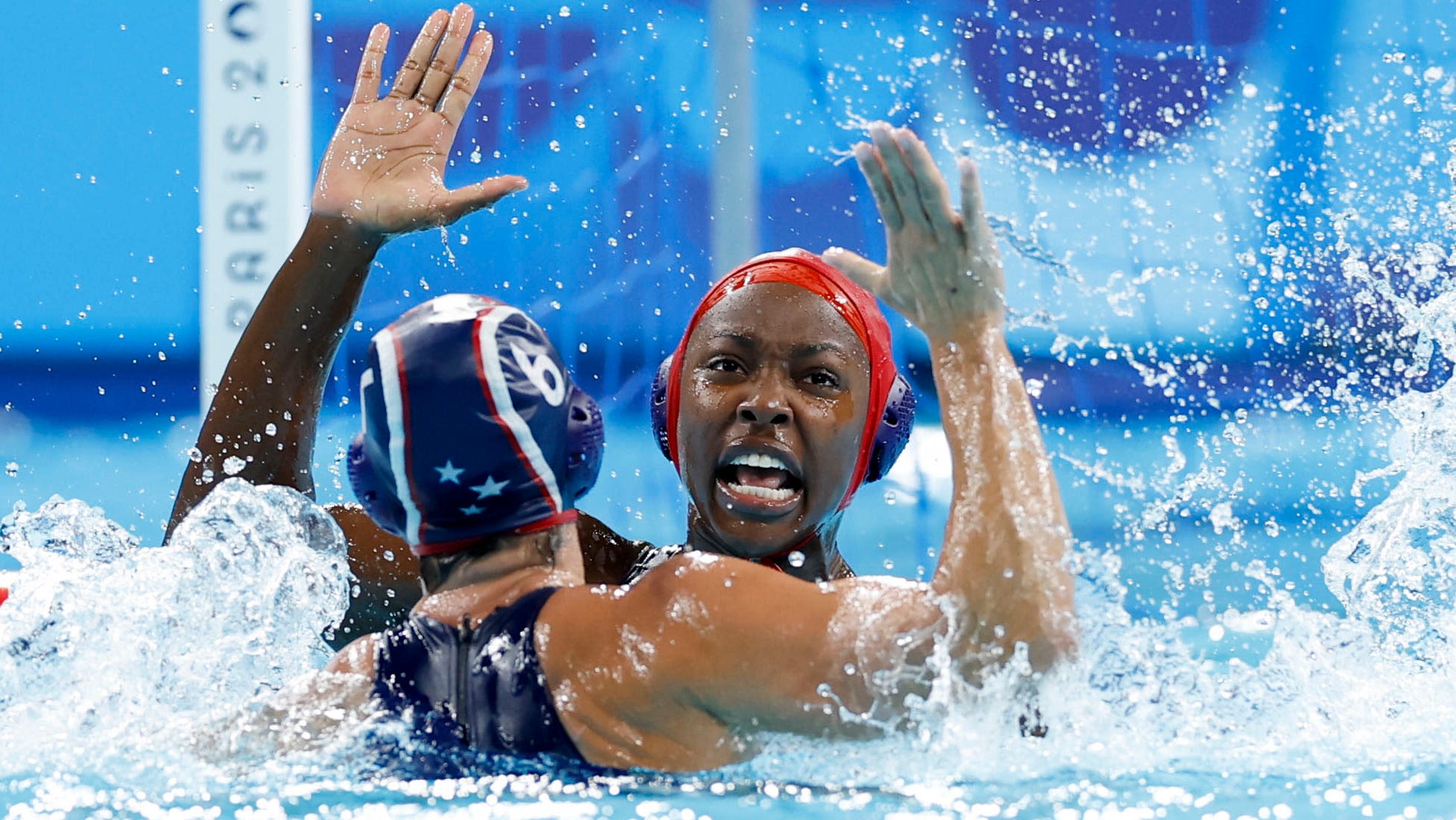 U.S. women's water polo grinds out win for a spot in semifinals vs. Australia