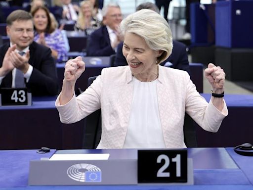 Ursula von der Leyen secures five more years in top EU job