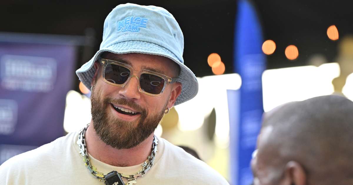 Travis Kelce Is Giving 'Mojo Dojo Casa House' Energy While Singing AC/DC in New Video