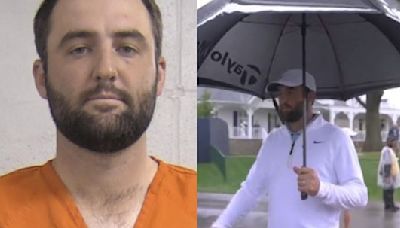 Scheffler, de la foto policial a llegar al Valhalla Golf Club para jugar la segunda ronda - MarcaTV