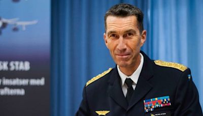 Military victory unlikely in Russia-Ukraine war, says Swedish army chief Bydén