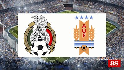 México vs Uruguay: estadísticas previas y datos en directo | Amistosos de selecciones 2023