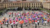 Los CEAS muestran su trabajo en la Plaza Mayor de Palencia en la despedida del curso