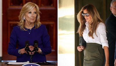 Melania Trump missing as Jill Biden attends presidential debate