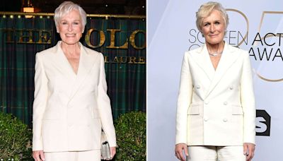 Glenn Close Rewears Ralph Lauren Suit from 2019 SAG Awards to Label's 2024 Show: See Her Sustainable Style Move!