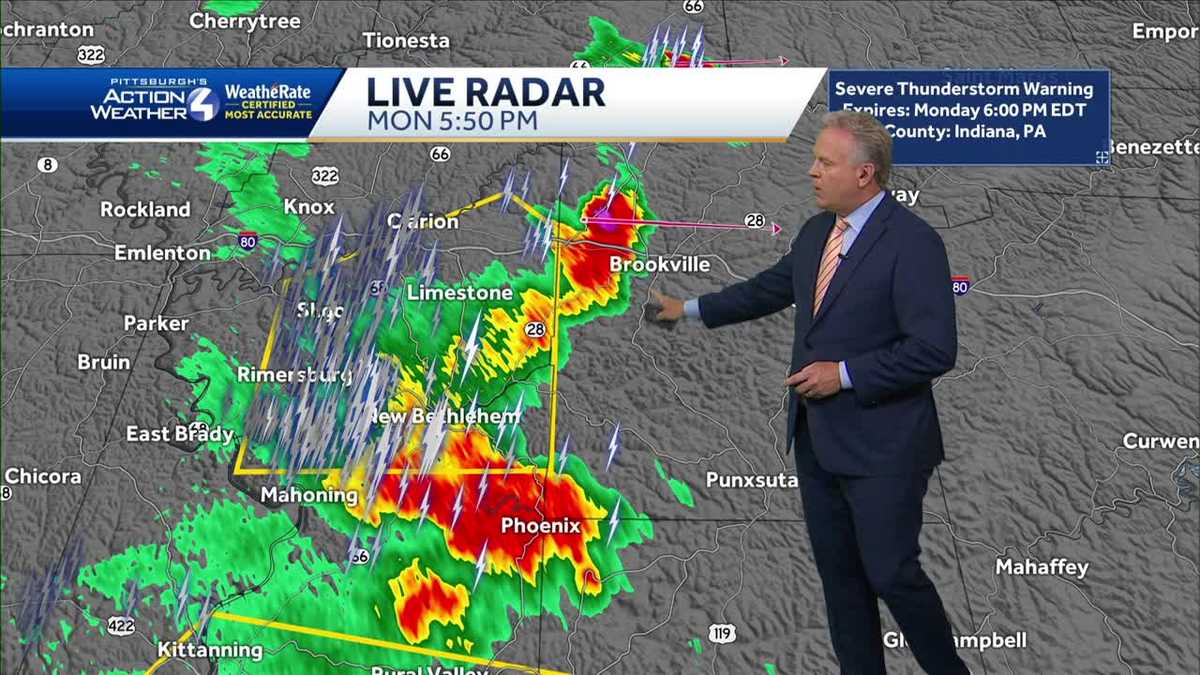 Severe thunderstorms Monday; Impact Days through Saturday for heat