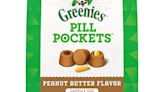 Greenies Pill Pockets for Dogs Capsule Size Natural Soft Dog Treats with Real Peanut Butter, Now 11% Off