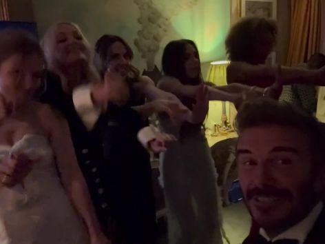 Actuación improvisada de todas las Spice Girls en la fiesta de cumpleaños de Victoria Beckham - MarcaTV