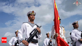 China, Russia kick off live-fire naval exercises in South China Sea - Times of India