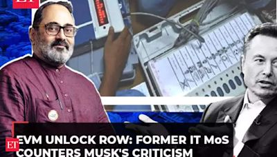 '…Happy to run a tutorial': Former IT MoS Rajeev Chandrashekhar counters Musk's allegation on EVM