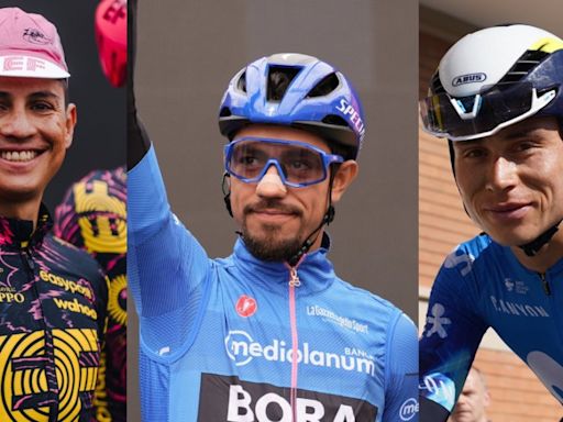 Giro de Italia 2024: clasificación general de los colombianos tras la etapa 5