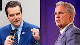 Hypocrite Matt Gaetz Is Trying to Oust Speaker McCarthy for Working with Dems