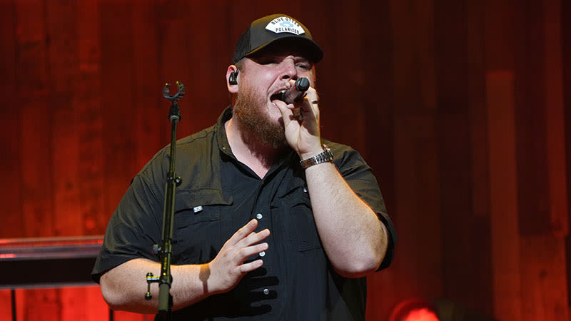 Luke Combs takes the wheel at Ally 400 NASCAR race in Nashville