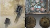 Ancient Chinese tombs with windows discovered filled to the brim with treasure
