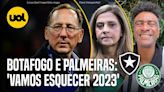 'BOTAFOGO X PALMEIRAS DEIXOU DE LADO AS PICUINHAS E FOI JOGADO NA BOLA', ANALISA HÉLIO DE LA PEÑA