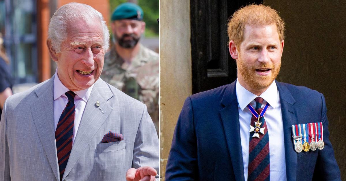 King Charles Offered Prince Harry to Stay in Royal Residence During U.K. Trip Despite Being 'Wary' About Meeting With Son...