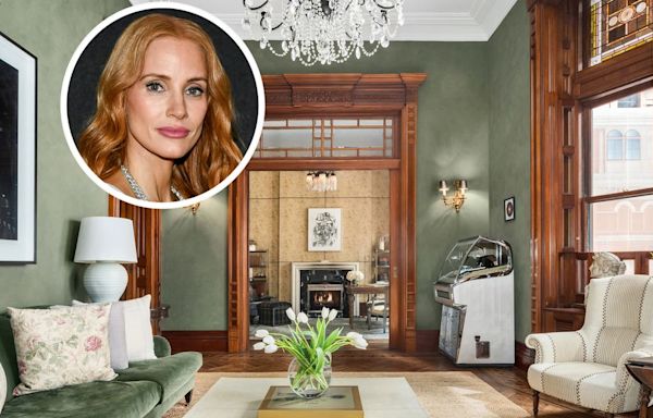 Jessica Chastain Is Putting Her Historic Manhattan Home on the Market