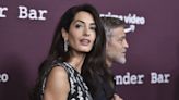 Amal Clooney is one of the legal experts who recommended war crimes charges in Israel-Hamas war - WTOP News