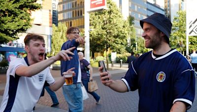 'I walked through England fans in a Scotland shirt - what happened suprised me'