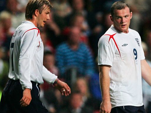 David Beckham and Wayne Rooney were humiliated by Denmark in England 'disaster'