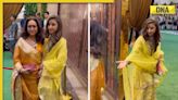 Watch: Anil Ambani's daughter-in-law Krisha Shah's adorable gesture for Tina Ambani at Anant-Radhkia haldi ceremony