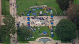 Pro-Palestine protesters set up encampment on UCLA campus