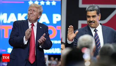 'Venezuela destroyed': Trump blames 'crazy Kamala Harris' for deal with Maduro - Times of India