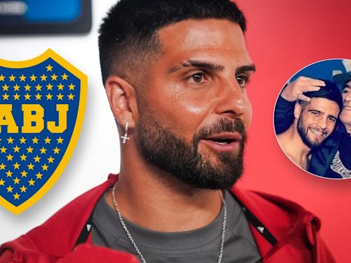 Lorenzo Insigne con Olé: "Me gustaría jugar en Boca"