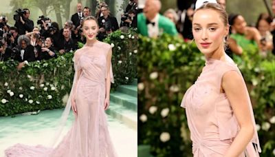 'Bridgerton' star Phoebe Dynevor subtly revealed she's engaged at the Met Gala