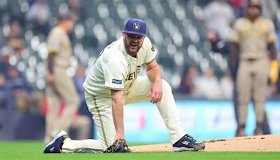 Brewers pitching takes another hit as key starter goes on injured list with elbow problems