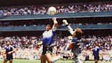 Diego Maradona’s ‘Hand of God’ football set to fetch millions at auction