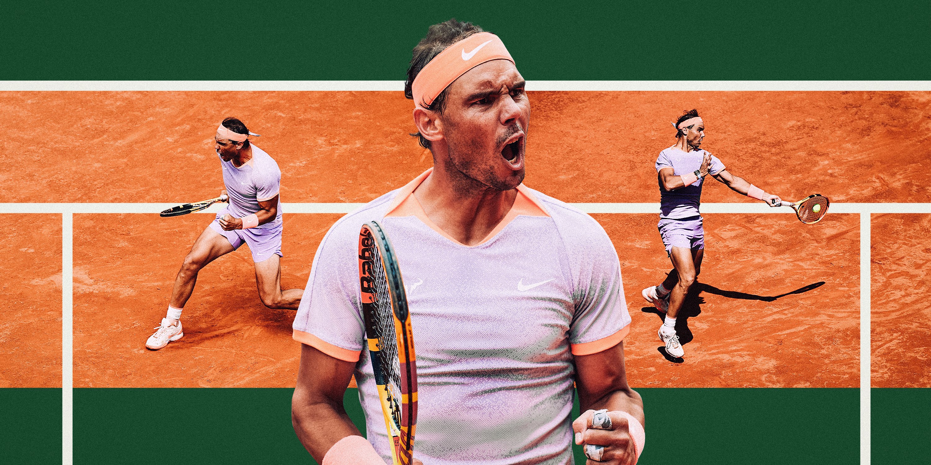 What's it like to play Rafael Nadal on clay? We asked the players