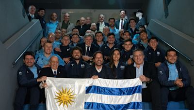 Uruguay despide a los deportistas que lo representarán en París 2024