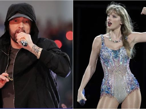 Eminem desbancou Taylor Swift do topo da parada porque os dois têm muito em comum; entenda