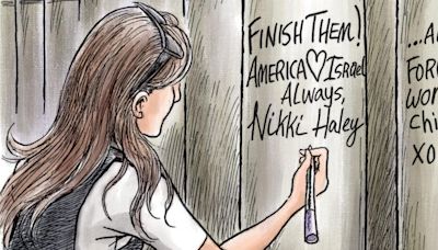 Adam Zyglis: Nikki Haley