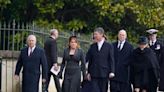 Prince Andrew and Sarah Ferguson pictured together at memorial for King Constantine of Greece