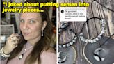 Apparently, You Can Wear Necklaces Made From Literal Semen Now — "Jizzy Jewelry" Is Going Viral, And We Must Discuss This