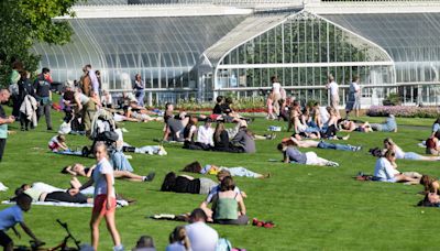 Scots bask in 27C late summer sunshine with scorching weekend still to come