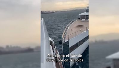 ‘Es un montachoques, no te bajes’: Barco de esposa de Steve Jobs choca al yate de Ricardo Salinas