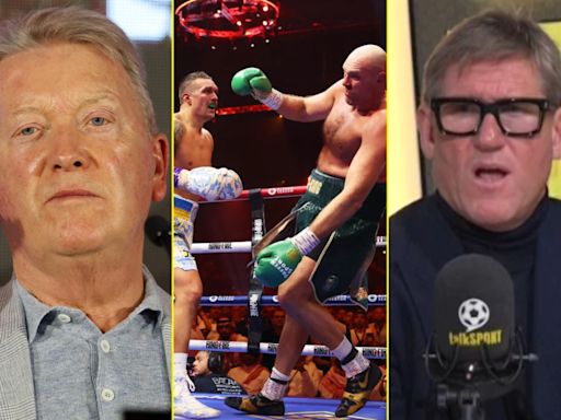 Frank Warren disagrees with Simon Jordan's claim about Fury vs Usyk rematch