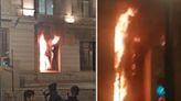 Incendio afecta al Palacio de Tribunales de Justicia en pleno centro de Santiago