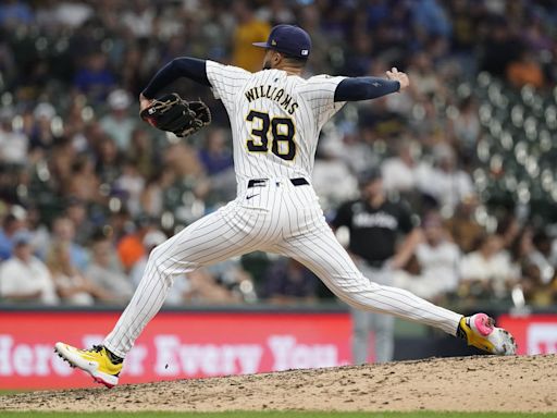 Brewers activate closer Devin Williams after he missed 4 months with stress fractures in his back
