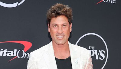 Maksim Chmerkovskiy Attends 2024 ESPYS, Ready to 'Run' If Peta Murgatroyd Calls with Baby News (Exclusive)